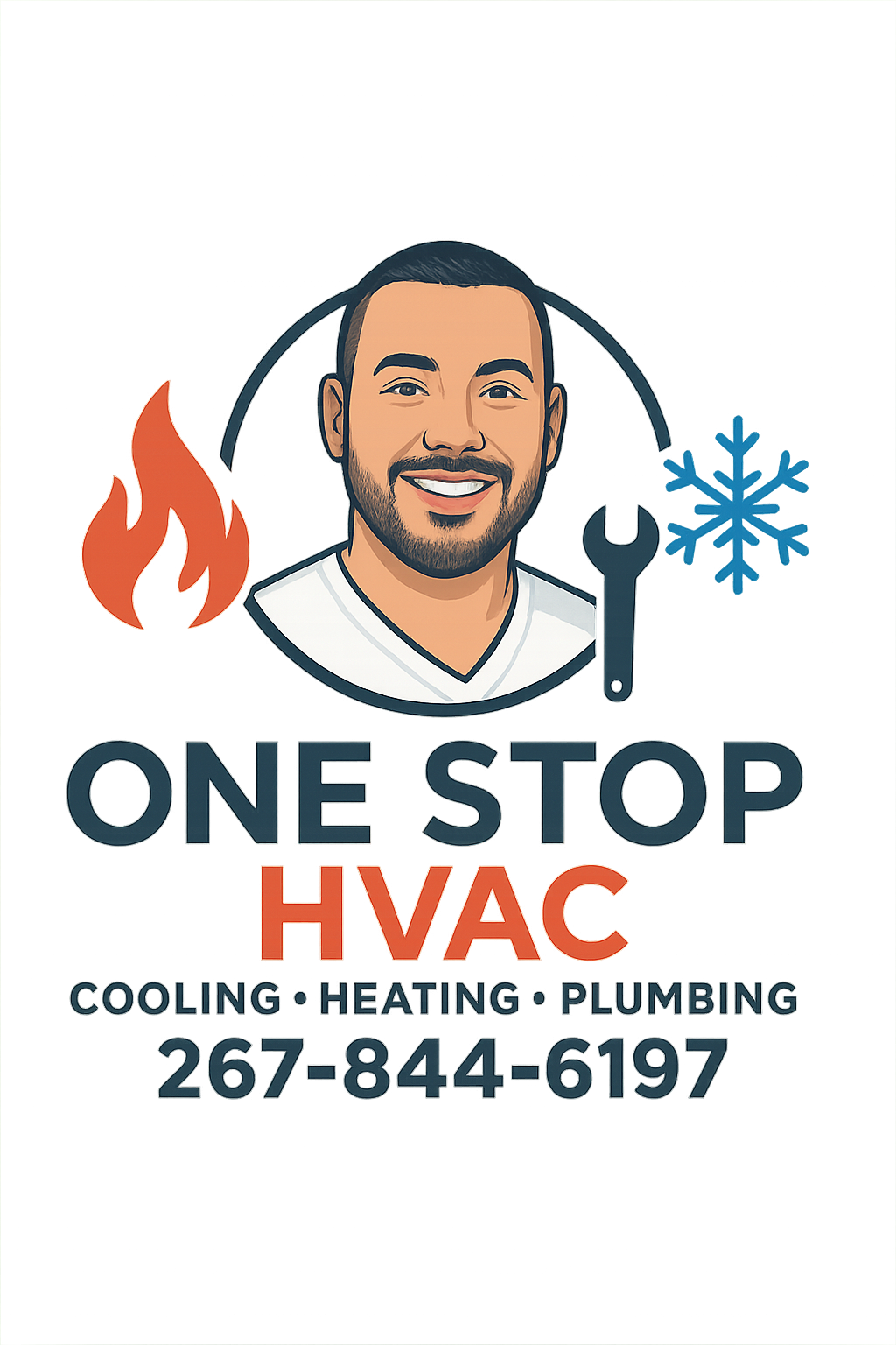 ONE STOP HVAC full logo